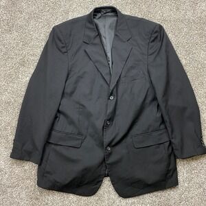 Bert Pulitzer Jacket Mens 50R Gray Blazer Sport Coat 100% Silk‎ Tweed